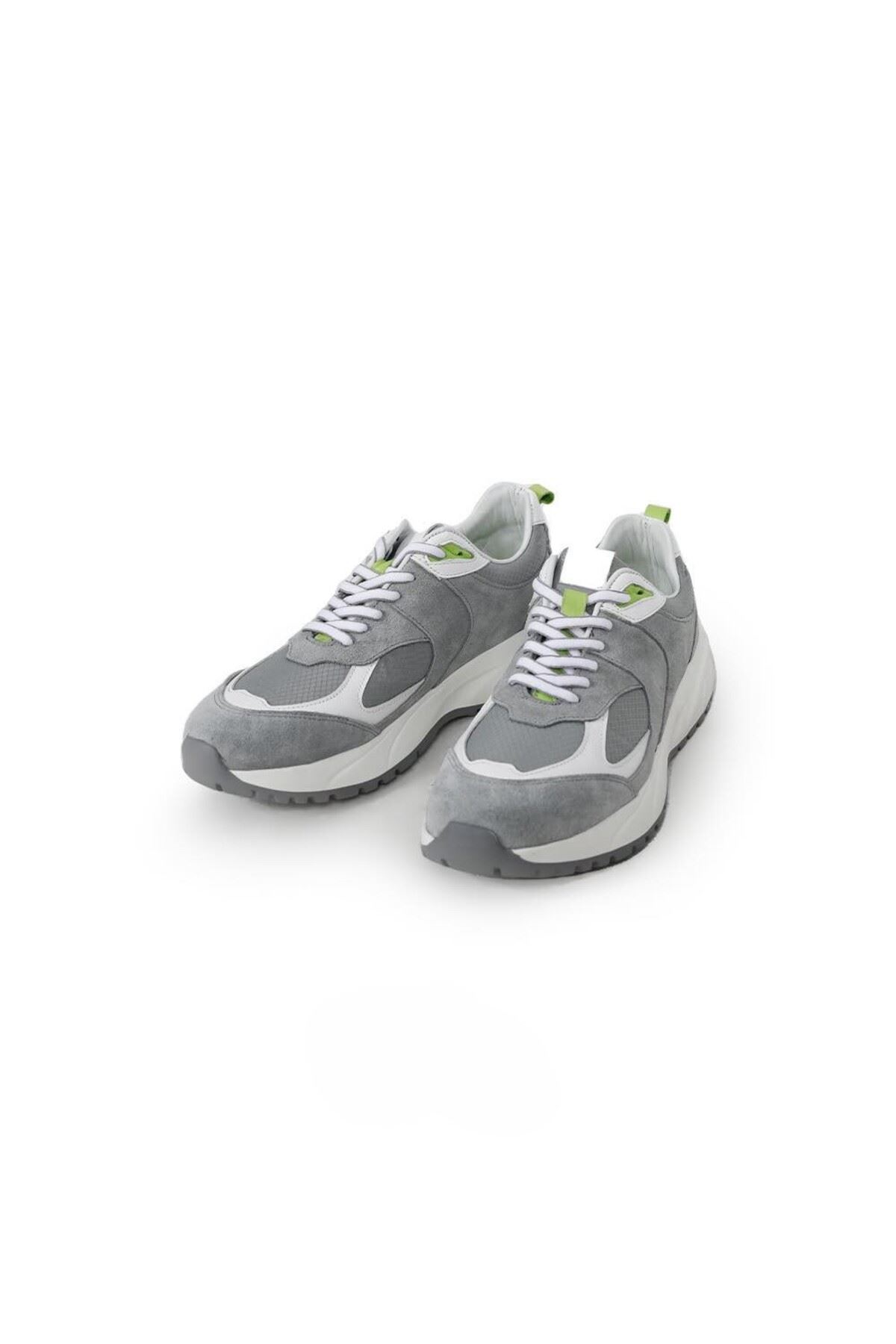 Unisex Sneaker Parçalı Blok Renkli
