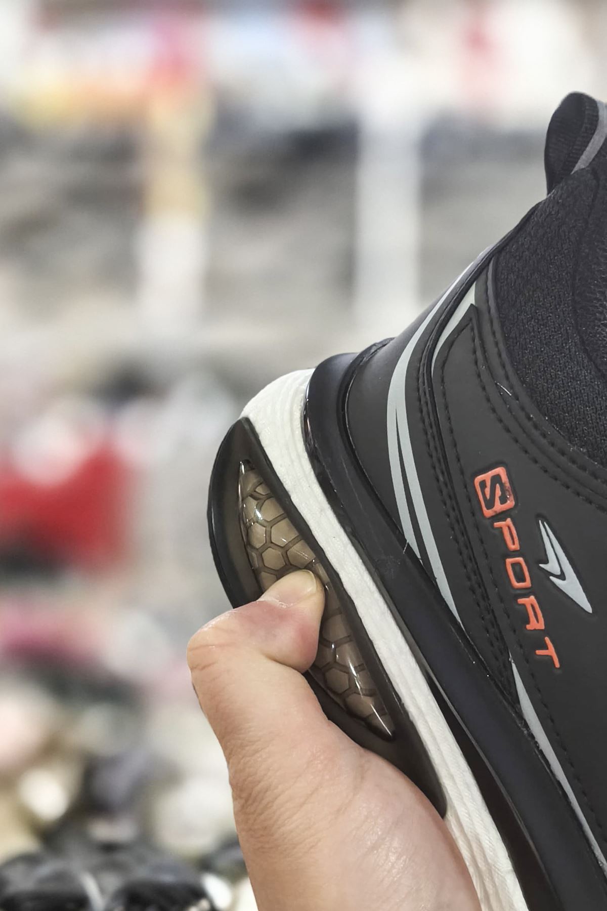 Ortopedik Memory Foam Köpük Taban Rahat Erkek Günlük Ayakkabı