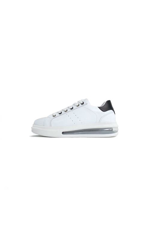 Erkek Beyaz Sneaker Kalın Taban