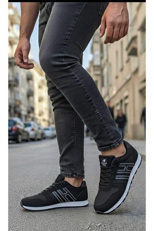 Yeni Sezon Spor Ayakkabı Esnek Rahat Sağlam Kaymaz Taban Yürüyüş Ayakkabısı