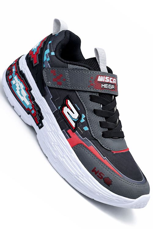 mine-craf Temalı Cırtlı Ultra Hafif Yumuşak Erkek Çocuk Sneaker