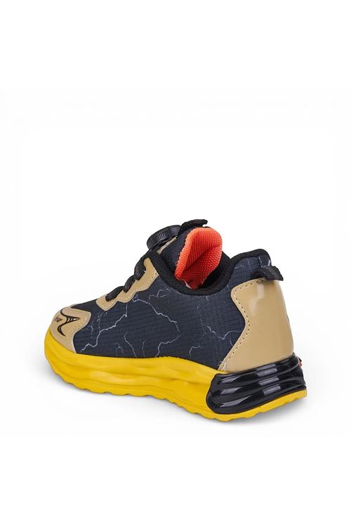 Çek Bastır Bağcıklı-Otomatik Bağcıklı Uzay Temalı Çocuk Sneaker