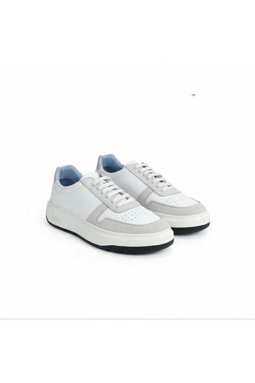 Erkek Sneaker Casual Suet-Beyaz