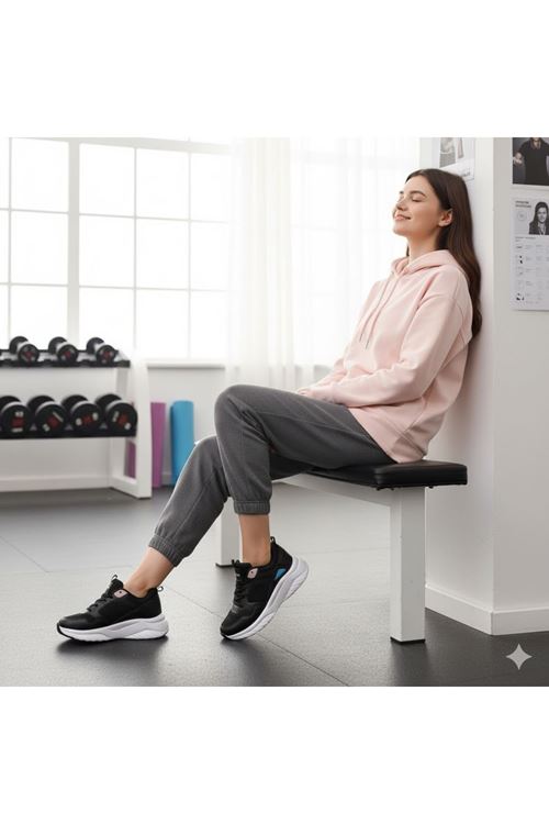 Anatomik Ultra Foam Köpük Taban Çok Rahat Kadın Sneaker