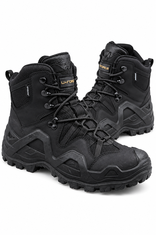 Hakiki Deri Tactical Bot Erkek Su Geçirmez Soğuk Geçirmez Outdoor Kışlık Bot