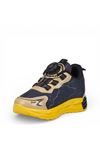 Çek Bastır Bağcıklı-Otomatik Bağcıklı Uzay Temalı Çocuk Sneaker