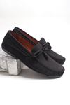 Hakiki Soft Nubuk Deri Loafer Corcik Püsküllü Loafer Ayakkabı