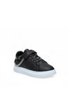 Yüksek Kalın Taban Düz Model Zincirli Okul Ayakkabısı