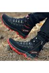 Suya Rüzgara Dayanıklı İçi Polar Üst Kaplamalı Trekking Spor Bot