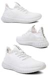 Beyaz Unisex Sneaker 15732 Ayakkabı Triko Sneaker