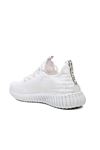Beyaz Unisex Sneaker 15732 Ayakkabı Triko Sneaker