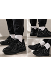 Ultra Rahat Siyah Erkek Spor Ayakkabı – Günlük Hafif Konforlu Sneaker