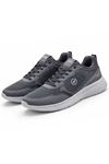 Erkek Spor Ayakkabı Günlük Rahat Hafif Kaymaz Taban Gri Sneaker X-Run Ultra Comfort