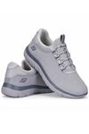 Kadın Bağcıksız Sneaker Hafif Rahat Günlük Spor Ayakkabı Gri