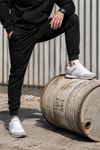 Erkek Beyaz Gri Spor Ayakkabı Günlük Casual Sneaker Hafif Rahat Ayakkabı