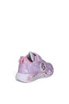 Kız Çocuk Işıklı Unicorn Spor Ayakkabı Lila Cırtlı Günlük Sneaker