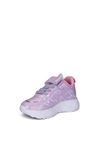 Kız Çocuk Işıklı Unicorn Spor Ayakkabı Lila Cırtlı Günlük Sneaker
