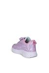 Kız Çocuk Işıklı Unicorn Spor Ayakkabı Lila Cırtlı Günlük Sneaker
