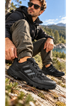 Erkek Outdoor Trekking Ayakkabısı Siyah Dağ ve Doğa Yürüyüş Ayakkabısı