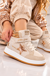 Kız Çocuk Spor Bot – Rose Gold Detaylı Bilekten Boy Bot